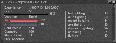 Signature for player Evilek