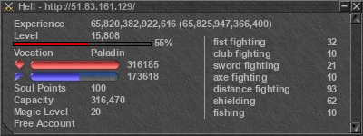 Signature for player Hell