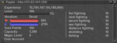 Signature for player Payda