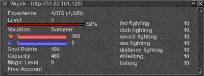 Signature for player Wujek